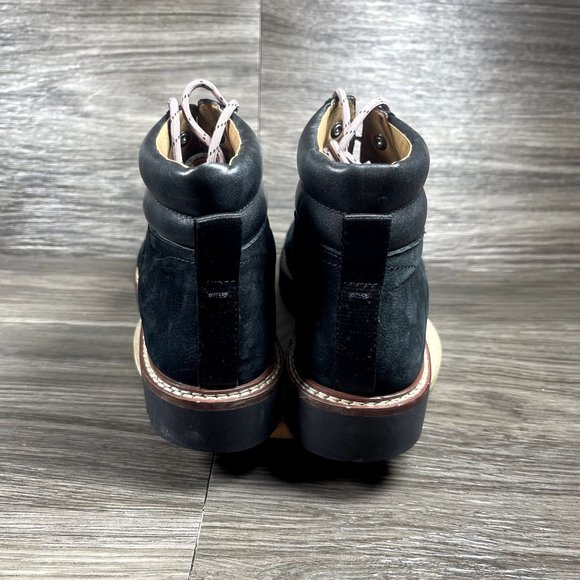 Madewell Women's Black Enzo Hiking Boots Shoe Size 7 - Picture 5 of 10